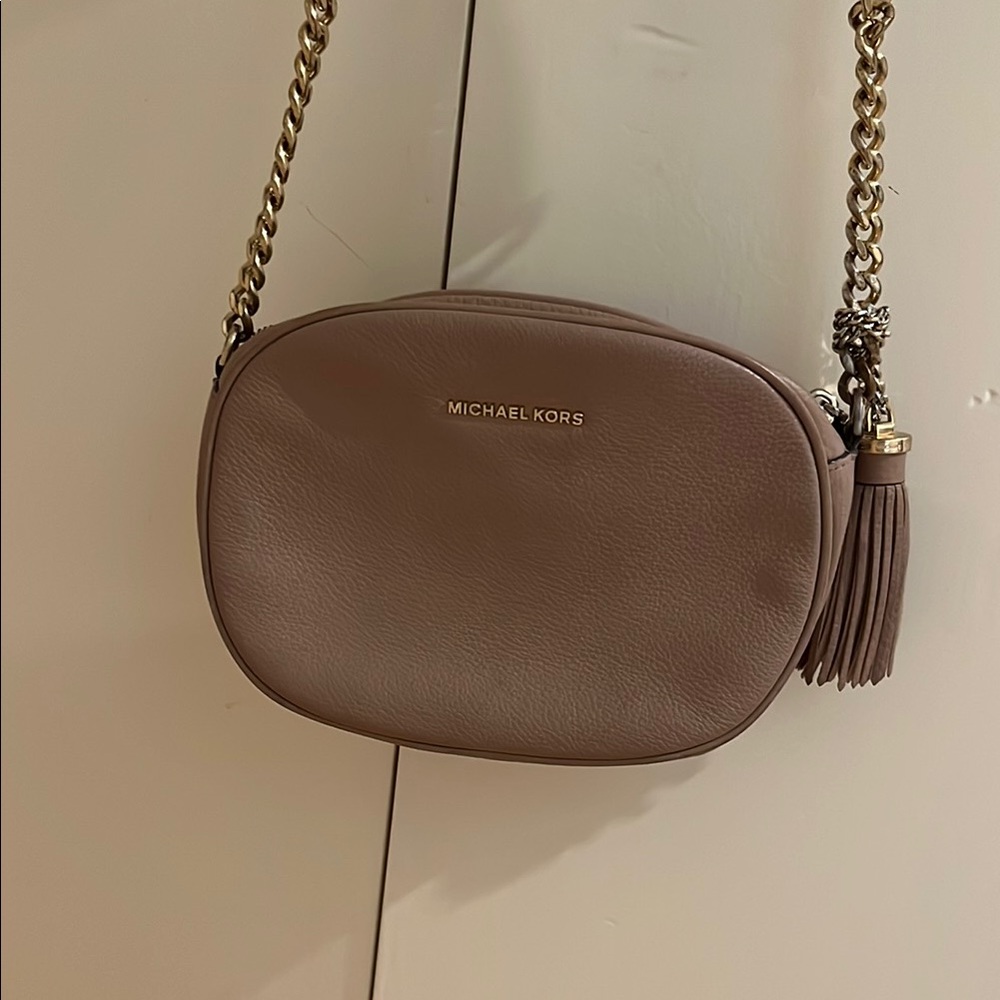 Michael Kors Tan Crossbody Bag